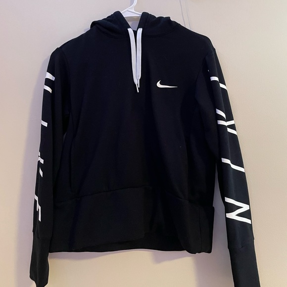 Nike Tops - Nike Black & White Hoodie
